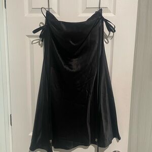 Brandon Maxwell satin dress